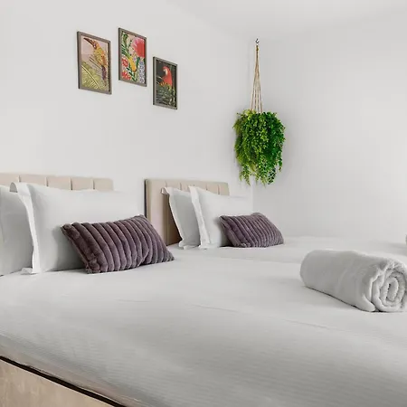 別荘 3br Penthouse, Free Secure Parking, Luxury *